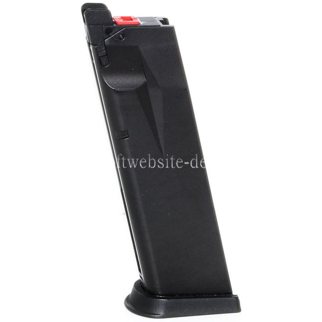 Cybergun Swiss Arms 20rd Gas Magazin Geeignet für WE F228 F229 Swiss Arms P229 Serie GBB Pistolen Airsoft Schwarz
