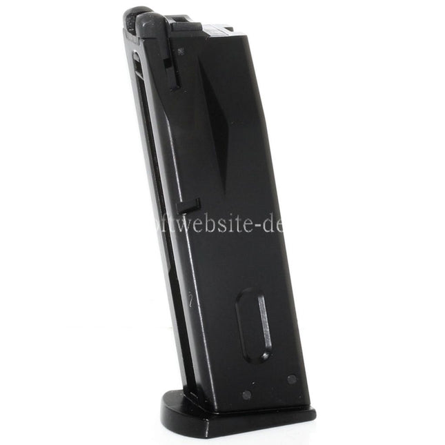 WE (WE-TECH) 26rd Gas Magazin Geeignet für AW MB Serie / KJW / Tokyo Marui / WE M9 M92 GBB Pistolen Airsoft
