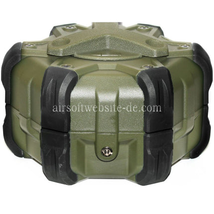 WE (WE-TECH) 350rd Gas Trommelmagazin Geeignet für Hi-Capa GBB Pistolen Airsoft OD