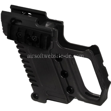 Double Bell Zwei Seiten Schienen Laden Conversion Kit Geeignet für APS ARMY DOUBLE BELL AW WE Tokyo Marui G17 G18C G34 G35 Serie GBB Pistolen Airsoft