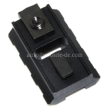 5KU B-2L 3-Slots 20mm Schienenabschnitt mit Schrauben Geeignet für M-LOK Montagesysteme