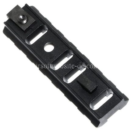 5KU B-2U 7-Slots 20mm Schienenabschnitt mit Schrauben Geeignet für M-LOK Montagesysteme