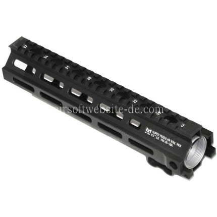 5KU 9.5 Zoll MK8 M-LOK Handschutz Schienen System Geeignet für Tokyo Marui AEG GBB MWS M4 Gewehre Airsoft