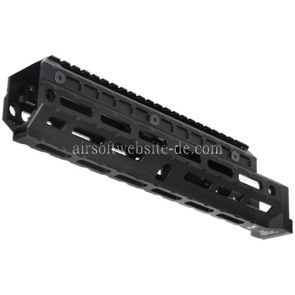 5KU 292mm Erweitertes M-LOK Universal Handschutz Kit Schienen System Geeignet für LCT GHK CYMA D-BOYS E&L AK47 AK74 Serie Gewehre Airsoft Schwarz