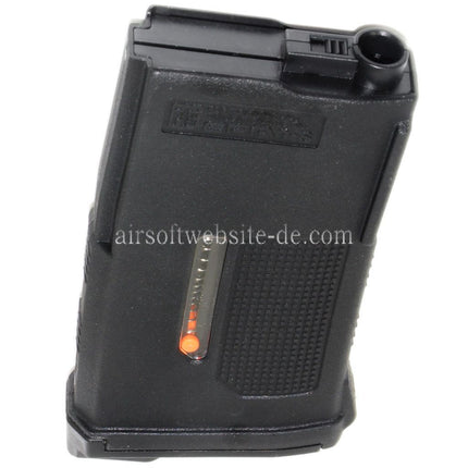 PTS 170rd EPM1-S Mid-Cap Enhanced Polymer Magazin Kurzer Typ Geeignet für M4 M16 Serie AEG Gewehre Airsoft
