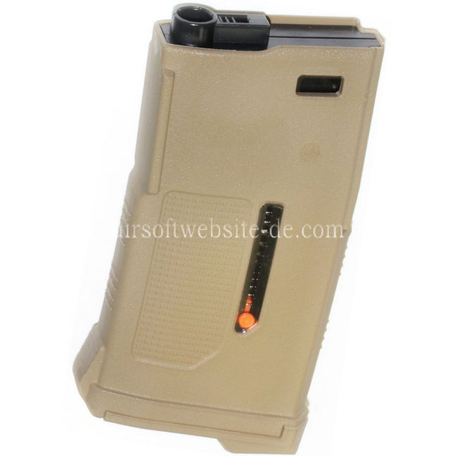 PTS 170rd EPM1-S Mid-Cap Enhanced Polymer Magazin Kurzer Typ Geeignet für M4 M16 Serie AEG Gewehre Airsoft