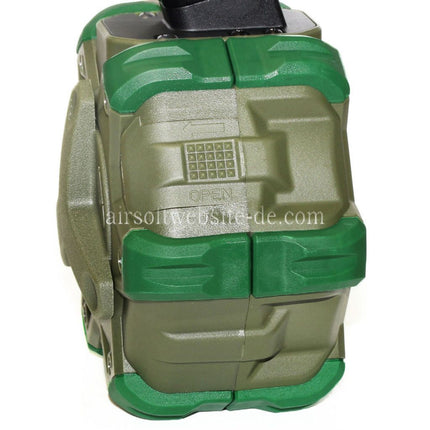 WE (WE-TECH) 350rd Gas Trommelmagazin Geeignet für WE PCC Type 888 888C RARS R5C M4 M16 Serie GBB Gewehre Airsoft