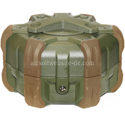 WE (WE-TECH) 350rd Gas Trommelmagazin Geeignet für WE PCC Type 888 888C RARS R5C M4 M16 Serie GBB Gewehre Airsoft