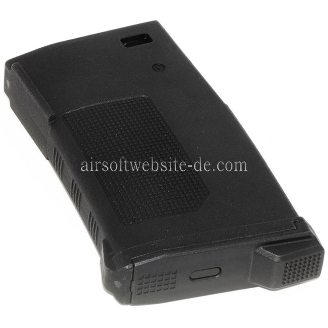 PTS 150rd EPM-LR Mid-Cap Enhanced Polymer Magazin Geeignet für A&K G&P SR25/XM110 Serie AEG Gewehre Airsoft Schwarz