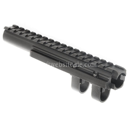 CYMA 20mm Oberer Handschutz Obere Reling Gasrohr Geeignet für AEG GBB Gewehre der AK Serie Airsoft Schwarz