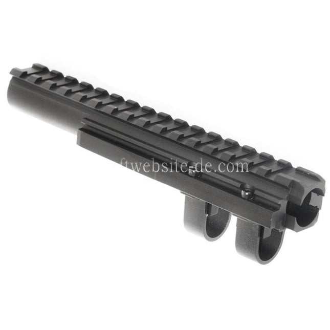 CYMA 20mm Oberer Handschutz Obere Reling Gasrohr Geeignet für AEG GBB Gewehre der AK Serie Airsoft Schwarz