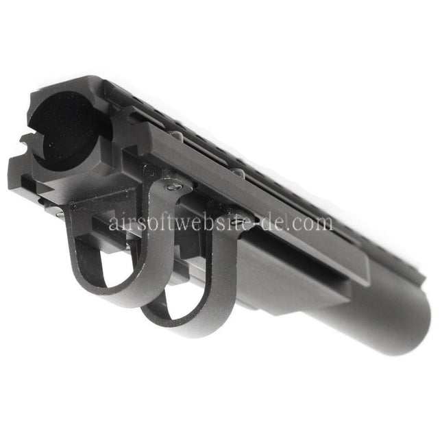 CYMA 20mm Oberer Handschutz Obere Reling Gasrohr Geeignet für AEG GBB Gewehre der AK Serie Airsoft Schwarz