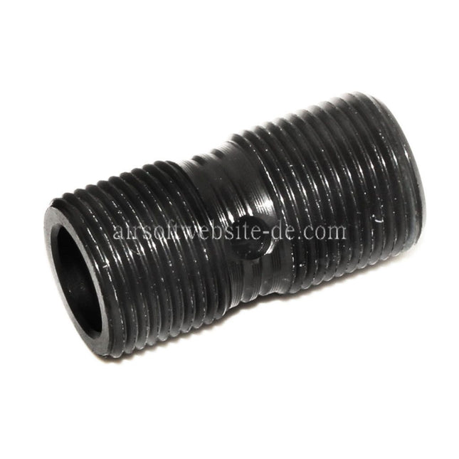Airsoft Website Lauf Schalldämpfer Kompensator Adapter +14mm CW im Uhrzeigersinn Zu -14mm CCW gegen den Uhrzeigersinn