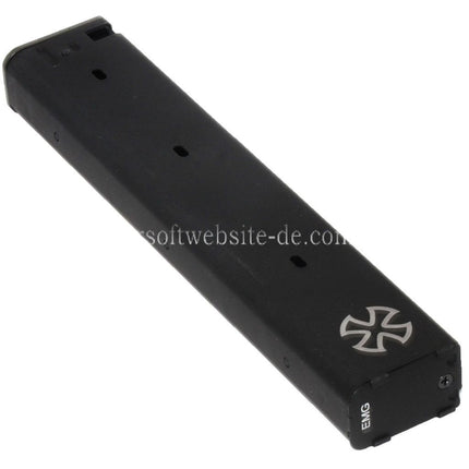 APS EMG 48rd Mid-Cap Magazin Geeignet für EMG Noveske Space Invader PCC Serie AEG Gewehre Airsoft Schwarz