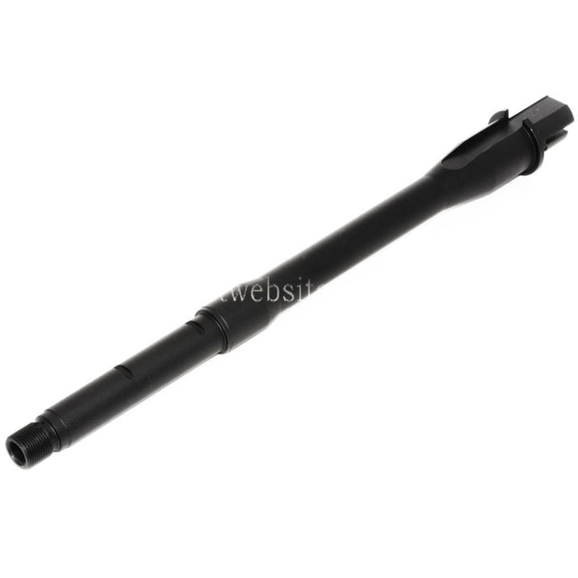 E&C 11/11.5 Zoll Aluminium Außenlauf -14mm CCW Gegen den Uhrzeigersinn Geeignet für M4 M16 Serie AEG Gewehre Airsoft Schwarz