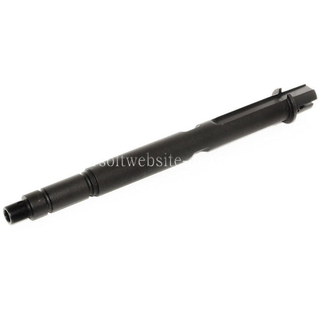E&C 10/10.75 Zoll Aluminium Außenlauf -14mm CCW Gegen den Uhrzeigersinn Geeignet für E&C 416 G-Stil Serie AEG Gewehre Airsoft Schwarz