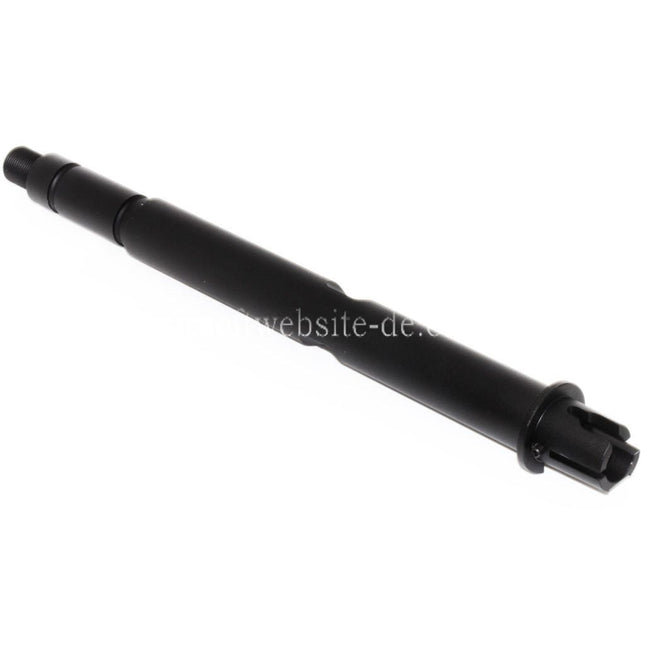 E&C 10/10.75 Zoll Aluminium Außenlauf -14mm CCW Gegen den Uhrzeigersinn Geeignet für E&C 416 G-Stil Serie AEG Gewehre Airsoft Schwarz