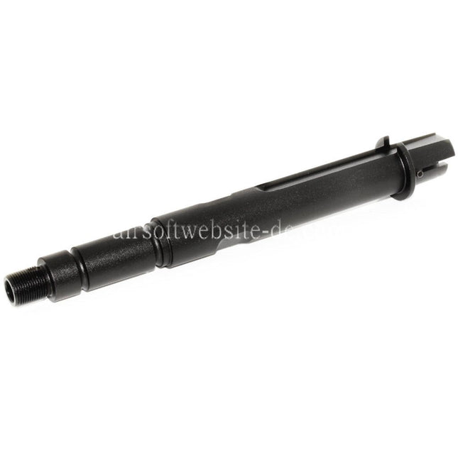 E&C 7.75/8.5 Zoll Aluminium Außenlauf -14mm CCW Gegen den Uhrzeigersinn Geeignet für E&C 416 RAHG Serie AEG Gewehre Airsoft Schwarz