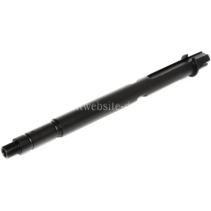 E&C 11/11.75 Zoll Aluminium Außenlauf -14mm CCW Gegen den Uhrzeigersinn Geeignet für E&C 416 RAHG Serie AEG Gewehre Airsoft Schwarz