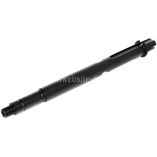 E&C 11/11.75 Zoll Aluminium Außenlauf -14mm CCW Gegen den Uhrzeigersinn Geeignet für E&C 416 RAHG Serie AEG Gewehre Airsoft Schwarz