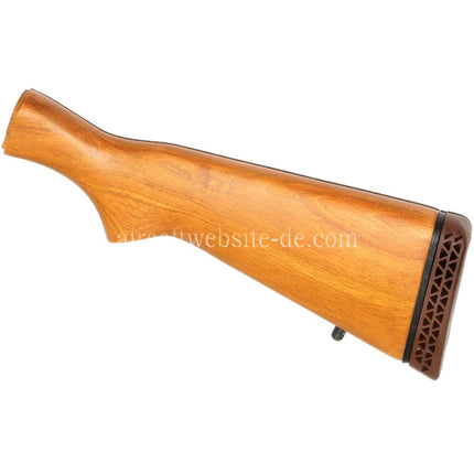 APS Echtholz Schaft Geeignet für APS Classic Stil MK2 MK-II MK3 MK-III CAM870 Gas Schrotflinte Airsoft