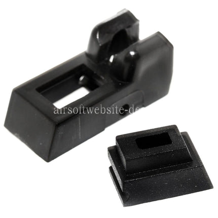 E&C Magazin Lip Feed Rubber Gas Route Geeignet für E&C Tokyo Marui G17 G19 GBB Pistolen Airsoft