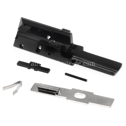 E&C Rahmen Schienen Montagegehäuse Geeignet für E&C Tokyo Marui G19X G19 Gen3 Gen5 Serie GBB Pistolen Airsoft Schwarz