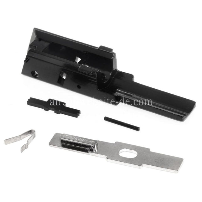 E&C Rahmen Schienen Montagegehäuse Geeignet für E&C Tokyo Marui G19X G19 Gen3 Gen5 Serie GBB Pistolen Airsoft Schwarz