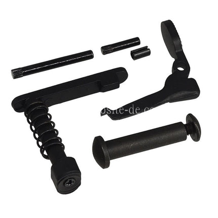 E&C MUR Stil Oberer Untere Metall Körperempfänger mit 20mm Oberschiene Geeignet für E&C Tokyo Marui QD V2 Getriebe M4 M16 Serie AEG Gewehre Airsoft Schwarz