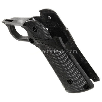 KF Airsoft Polymer Griff Geeignet für KJ Works AW WE-TECH Tokyo Marui Hi-Capa Serie GBB Pistolen Schwarz