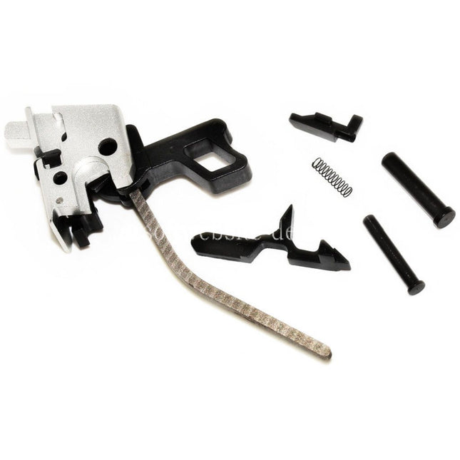 KF Airsoft CNC Hammerstrebe-Gehäusesatz mit Stiften Geeignet für AW KJ WE Tokyo Marui Hi-Capa Serie GBB Pistolen Schwarz