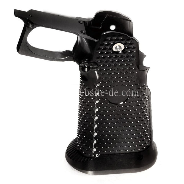 KF Airsoft CNC Aluminum Griff Set Geeignet für ARMY ARMAMENT R501 R601 R603 EMG AW WE Tokyo Marui Hi-Capa Serie GBB Pistolen