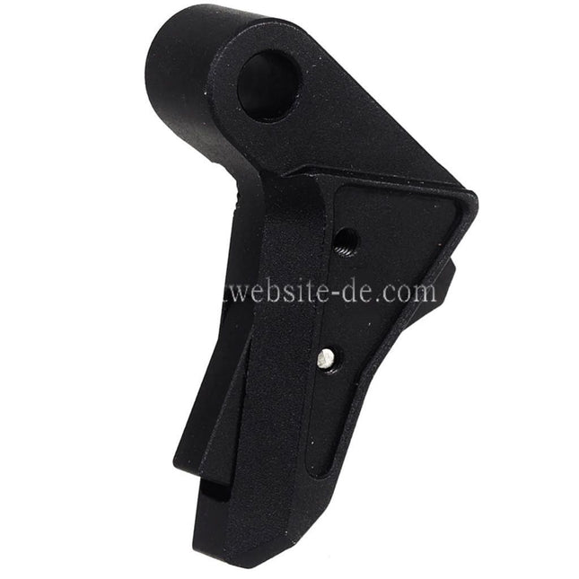 5KU CNC Aluminium Zero Abzug FI Stil geeignet für GBB-Pistolen der WE Tokyo Marui G17 G19 G34 Serie Airsoft