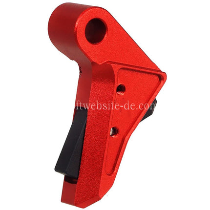 5KU CNC Aluminium Zero Abzug FI Stil geeignet für GBB-Pistolen der WE Tokyo Marui G17 G19 G34 Serie Airsoft