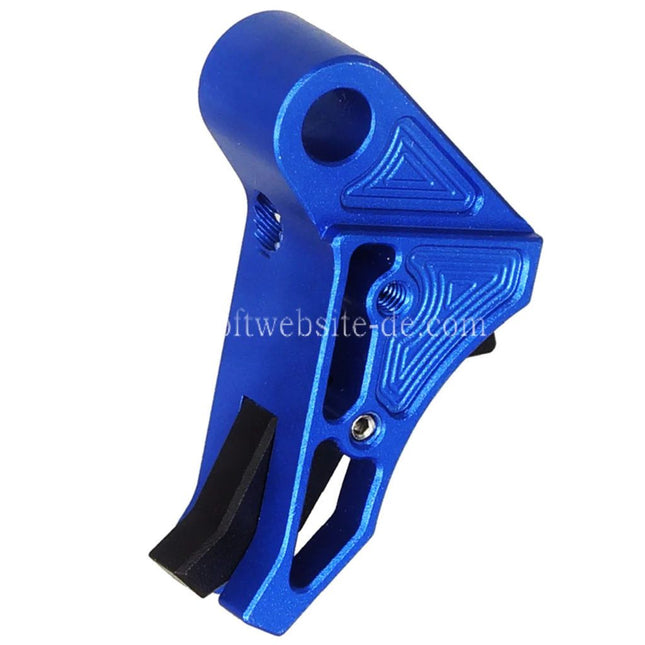 5KU EX Stil CNC Aluminium Abzug geeignet für WE Tokyo Marui G17 G19 G34 Serie GBB Pistolen Airsoft