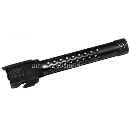 PTS Licensed ZEV Äußerer Lauf & Laylax Nine Ball 6.00mm Innen Lauf Set Geeignet für ISSC M22 EMG SAI BLU Lonewolf ZEV G&P P80 AW WE Tokyo Marui G17 Serie GBB Pistolen Airsoft