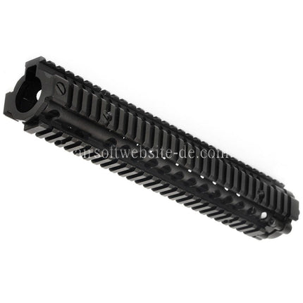 CYMA 304mm Aluminum MK18 Stil RAS Handschutz Schienen System Geeignet für CYMA M4 M16 AEG Gewehre Airsoft Schwarz