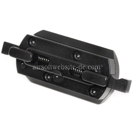 Airsoft Website Metall M-LOK QD Montageadapter geeignet für Harris Zweibein und M-LOK Handschutz