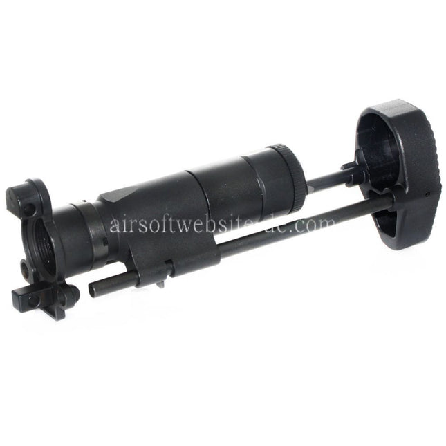 Airsoft Website 6-Position PDW Einziehbarer Schiebeschaft Geeignet für Tokyo Marui MP5K Serie AEG Gewehre Schwarz