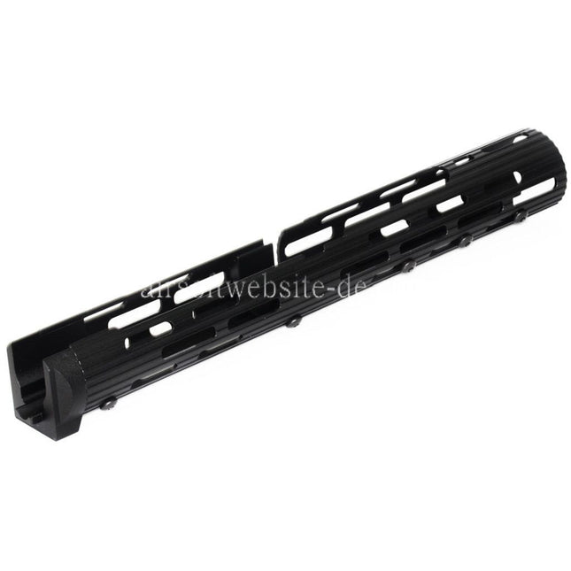 CYMA 330mm Röhrenförmig M-LOK Handschutz Geeignet für CM039D AKM AK74 AK103 Serie AEG Gewehre Airsoft Schwarz