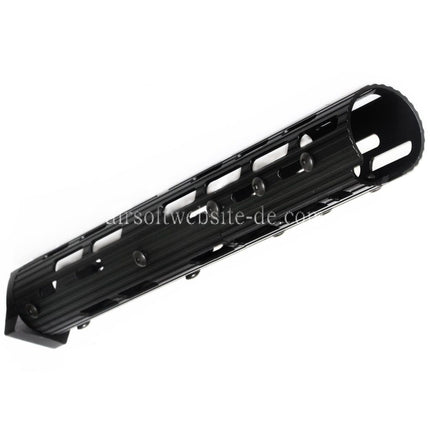 CYMA 330mm Röhrenförmig M-LOK Handschutz Geeignet für CM039D AKM AK74 AK103 Serie AEG Gewehre Airsoft Schwarz