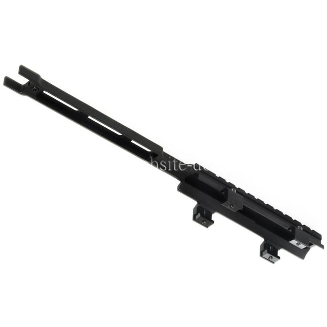 Airsoft Website 295mm Erweiterte Zielfernrohrmontage auf der oberen Schiene Geeignet für CYMA Tokyo Marui MP5 Serie AEG Gewehre Airsoft Schwarz