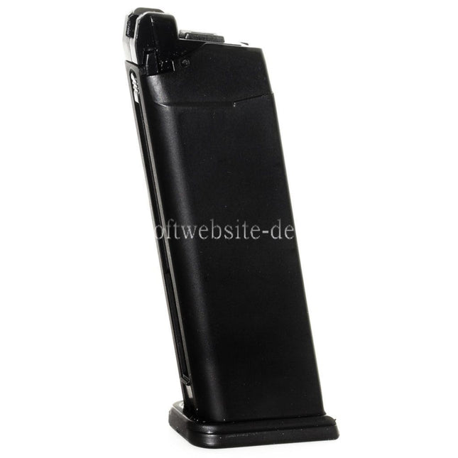 DOUBLE BELL 20rd Gas Magazin Geeignet für G19 G23 G26 Serie GBB Pistolen Airsoft Schwarz