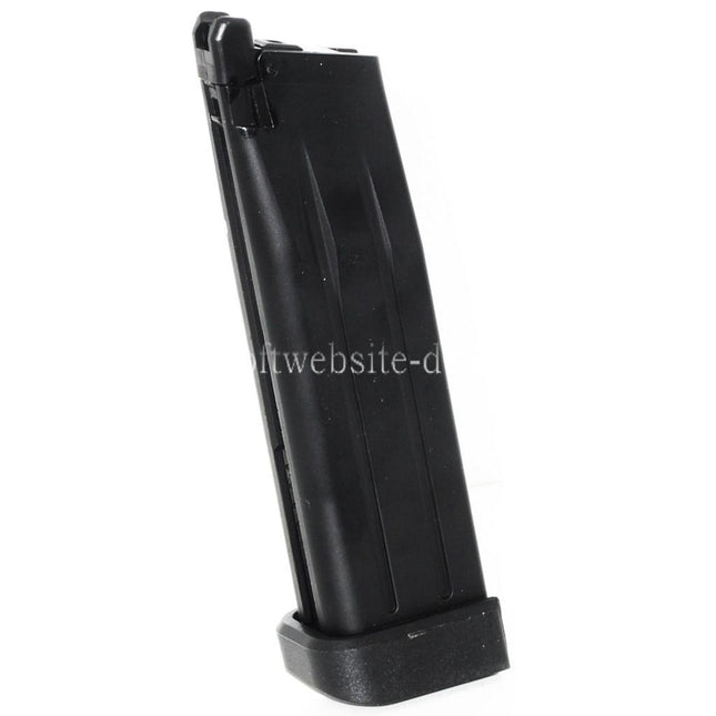 DOUBLE BELL 30rd Gas Magazin Geeignet für Hi-Capa Serie GBB Pistolen Airsoft Schwarz