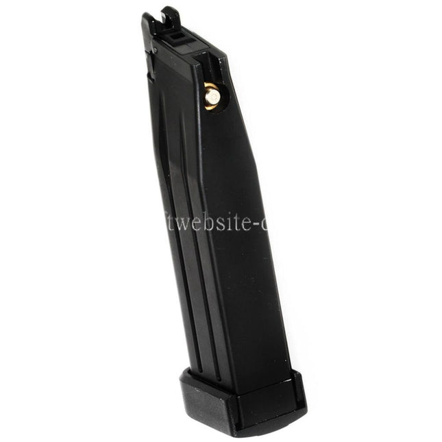 DOUBLE BELL 30rd Gas Magazin Geeignet für Hi-Capa Serie GBB Pistolen Airsoft Schwarz