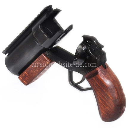 Show Guns Tactical SG Echtholzgriff 40mm Pistolen Granatwerfer