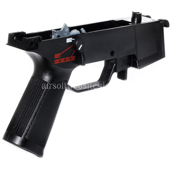 Airsoft Website Polymer Unterkörper Empfängers Griffrahmen Geeignet für Umarex S&T H&K UMP 45 Serie AEG Gewehre Schwarz