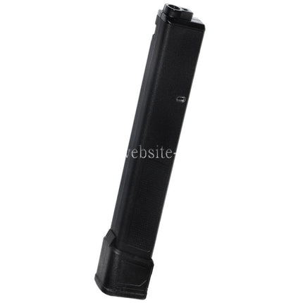 PTS 140rd EPM-AR9 Mid-Cap Enhanced Polymer Magazin Geeignet für Classic Army PX9 G&G ARP9 Serie AEG Gewehre Airsoft Schwarz