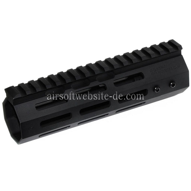 APS 7 Zoll 178mm EMG NOVESKE NSR Gen 4 RIS M-LOK Handschutz Schienen System Geeignet für AR M4 M16 Serie AEG Gewehre Airsoft Schwarz