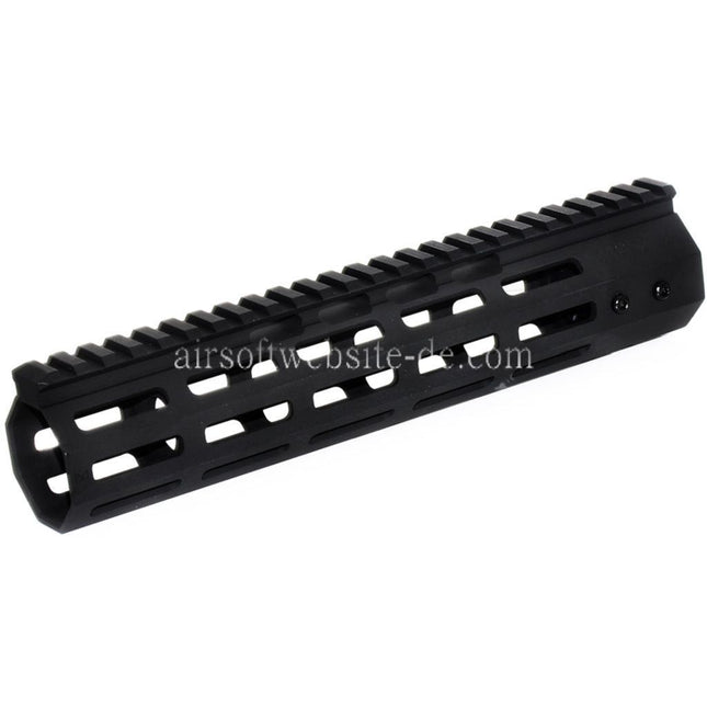 APS 9.75 Zoll 248mm EMG NOVESKE NSR Gen 4 RIS M-LOK Handschutz Schienen System Geeignet für AR M4 M16 Serie AEG Gewehre Airsoft Schwarz